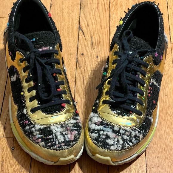 AUTHENTIC Preowned Women’s Chanel Sneaker US sz 8 - Picture 6 of 12